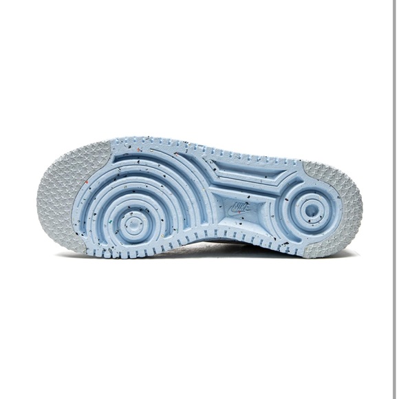 Nike Air Force 1 Crater Flyknit Basketball Shoes White/Photon Dust Size 8.5 - Picture 5 of 16